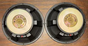 Wpu1505 Selenium Vintage 15 Inch Subwoofers Speakers 8 Ohm Pair - Pre Jbl Nice