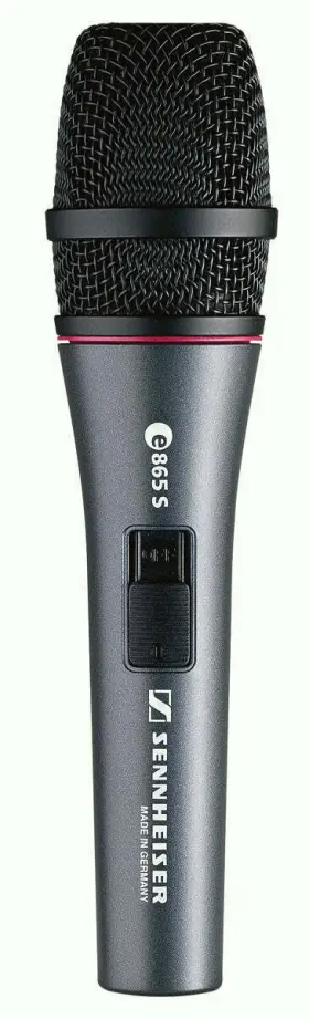 004847 Sennheiser E865s Handheld Dynamic Condenser Microphone