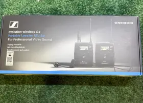 509510 Sennheiser Ew 122p G4 Portable Wireless Lavalier Microphone System - A1 Band