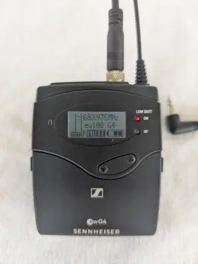 577332 Sennheiser Ek 100 G4 Wireless Diversity Receiver Freq G 566 To 608 Mhz