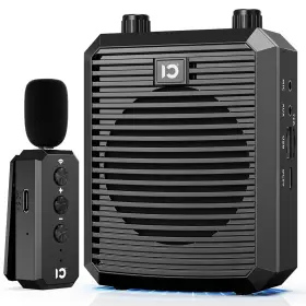Shidu 860012463947 Voice Amplifier With Wireless Lavalier Microphone Portable Speaker
