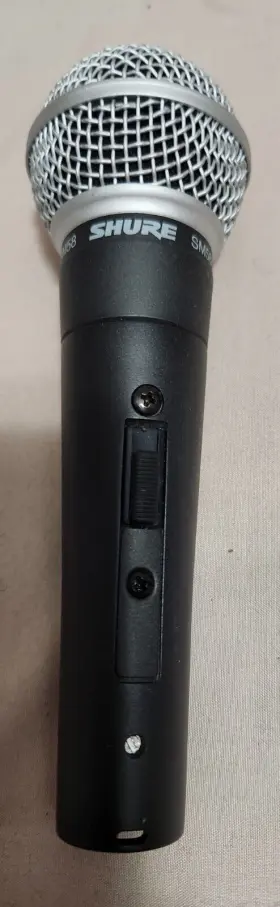 Sm58 Shure Ms58 Handheld Microphone With On/off Switch