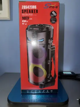 Zqs4239s Sing-e Super Bass Speaker With Microphone