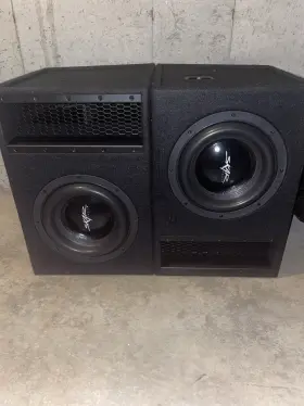 Evl-1x10d2 Skar Audio 2 10 Inch Subwoofer Enclosures