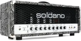 Slo-100-snk Soldano Slo-100 Super Lead Overdrive 100-watt Tube Head - Snake Skin With Metal