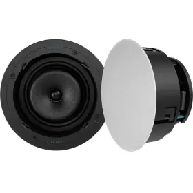 Vx82r Sonance 8 Inch In Ceiling Speakers Pair White Visual Experience Pro Excellent