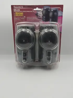 Srs-a15 Sony Active Speaker System With Built-in Amplifier For Walkman