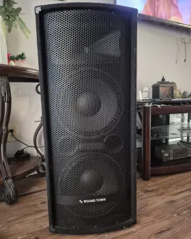 Metis-212 Sound Town 810062031931 Metis Series Dual 12 Inch 1200w 2-way Full-range Passive Dj Pa Pro Audio