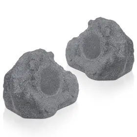 Ip56 Sound Town 810141704091 2-pack 5.25 Inch Outdoor Rock Speakers Gray Rock-52g-pair