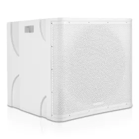 Carme-18swpw-r Sound Town Carme-18swpw Open Box 1600w 18 Inch Powered Sub Dsp Lpf Plywood White
