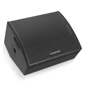 Carme-s10mpw Sound Town 10 Inch Powered 2-way Stage Monitor Speaker For Live