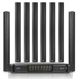 Eti8x8m106b Sound Town Line Array Set 8 X Columns One 8-ch Amp