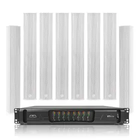 Eti8x8m64w Sound Town Line Array Set 8 X Columns One 8-ch Amp