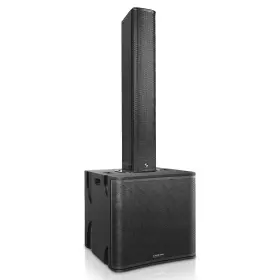 Ps-18sp12b1.1 Sound Town Line Array Set One 18 Inch Sub Column Speaker Black