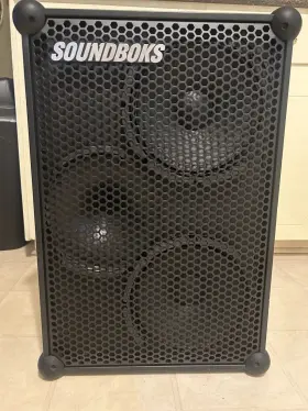 187158 Soundboks Portable Active Pa Speaker Black Bluetooth/wired Aux Mpn