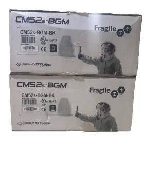 Cm52s-bgm-bk Soundtube Cm52s 2 New 5.25 Inch In Ceiling Short Can Speaker D16