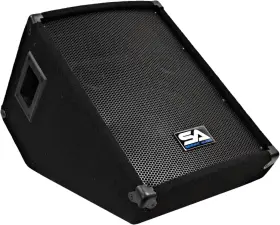 Sa-10msingle Speakers Inc. Single Wedge Style Floor Monitor Stage Speaker Pa/dj