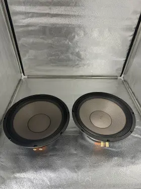 Pa12600t Speakers Pair Power Sonic 12 Inch Pro Audio 600w 8 Ohm Nos
