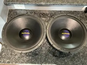Rm-065-264a Speakers Welton Pro Studio 15 Inch Subwoofers 300 Watts 8 Ohms