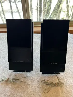Sp-789 Speakers Power Bass Architecture With Stands Or Hanging Digital 2 Way