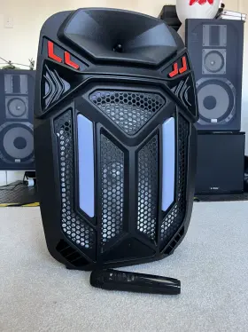Zqs15108 Speakers 15 Inch Pro Pa Speaker Power Active Dj Bluetooth With Wireless Mic