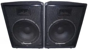 Vp-15 Stageworks 8-ohm Pa Speaker Cabinet Cab Pair