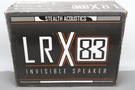 Lrx-83 Stealth Acoustics 8 Inch 3-way Expert Grade Invisible Speaker Pair - New