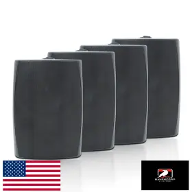 B0cwsmbjyf Studiofinix 6.5 Inch 800w Outdoor Indoor Wall Speakers Waterproof High-performance