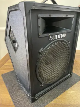 Ax112h Sunn Vintage Speaker Model Wedge Cabinet 8 Ohms Guitar Amplifier
