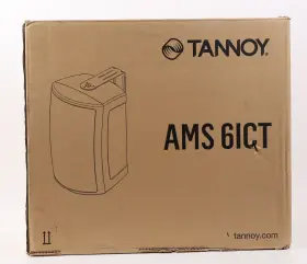 P732 Tannoy 6ict Ams 6 Inch 2-way Ict Passive Wall-mount Speaker 70v White