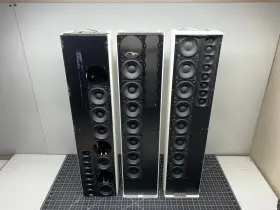 Qflex-16m Tannoy Lot Of 3 Qflex 16m Loudspeakers #r451