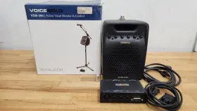 Vsm-200xt Tc Helicon Voicesolo Vsm-300 Active Vocal Monitor And Control Speaker Used