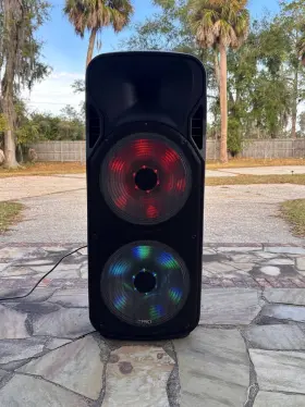 Wave215 Technical Hifi 817802012229 Pro 3500watts Rechargeable 15 Inch Led Active Loudspeaker Ph9