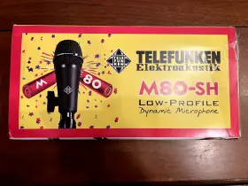 M80-sh Telefunken Elektroakustic Low Profile Dynamic Microphone