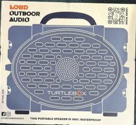 Turtlebox Audio 850069058661 Original Gen 3 Speaker Grey Brand New In Box