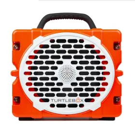 Tb-gran-g1-org-1 Turtlebox Grande Speaker Waterproof Bluetooth Orange