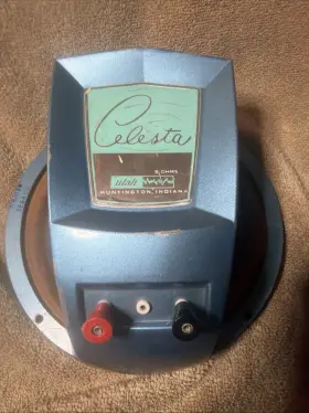 C8jc-3b Utah Celesta 8 Inch 3 Way Coax Speaker Ohms 15 Watts Blue