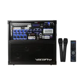 Hero-rec-bt-4 Vocopro Herorecbt4 120w 4 Channel Multi-format Portable Pa System Bluetooth