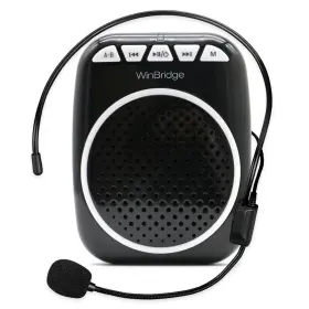 Wb-062 W Winbridge Wb001 Portable Voice Amplifier With Headset Microphone Personal Speake
