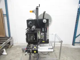 1i0020 Weber Printer Apply Case Labeler With Base Azrbra Head 1709ax4