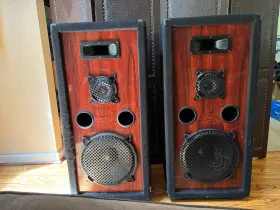 Ps49ch Welton Vintage Pro Studio Speakers 200 Watts- Nice - Local Pickup Only
