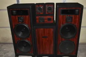 Fs74ch Welton Ps54ch Pro Studio Speaker Set Lot Of 6 - S14c #4441