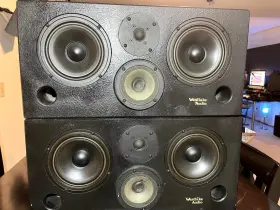 P3000 Westlake Audio Bbsm6 Studio Monitors With Hafler Power Amp P3000. Great Combo