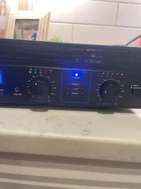 Pta1000btp &work Pta1000bt Power Amp Pyle - Speakers / Pa System. Ch A Works. B Does Not