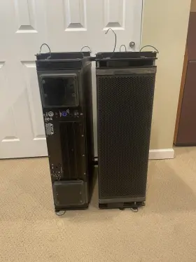 23me Worxaudio V8 Two-way Line Array Loudspeaker Pair Read