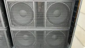 Tl218sst Worxaudio Pair Dual 18 Inch 4000w Rms Powered Subs Powersoft Built Amps