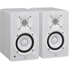Yamaha 197881392642 Hs4 4.5 Inch Powered Studio Monitors Pair White