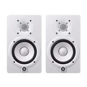 Yamaha 660335534238 Hs5 W 5-inch Powered Studio Monitor White 2-pack Bundle 2 Items