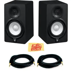 Yamaha 660845712072 Hs5 5-inch Powered Studio Monitor Pair With Cables
