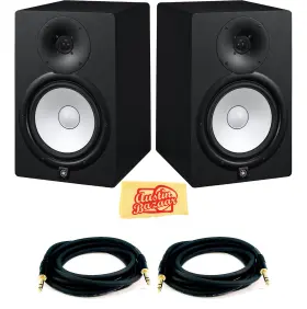 Yamaha 660845712089 Hs7 7-inch Powered Studio Monitor Pair With Cables